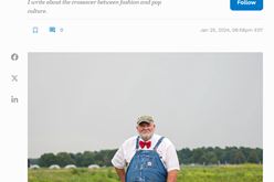 Forbes: How A Red Bowtie And Overalls Symbolize Resilience Image